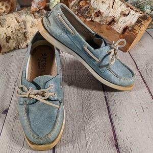 Sperry STS94956 WHITE CAP Boat Deck Shoes Loafers